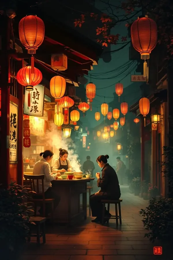 长街灯火 电影海报