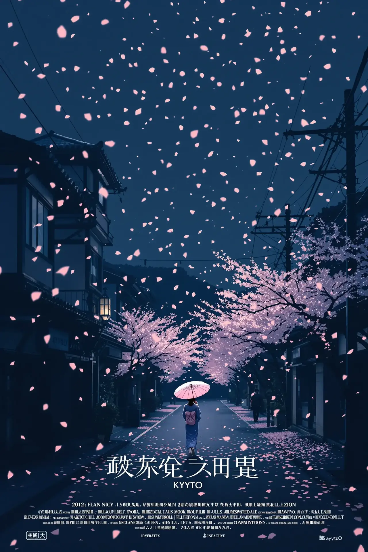 樱花落 电影海报
